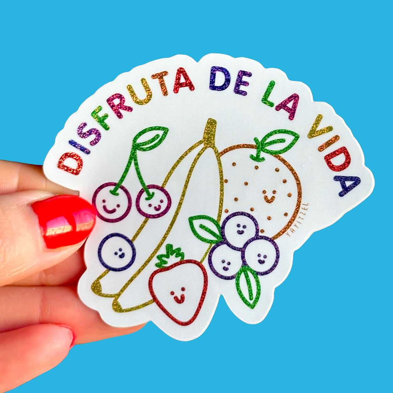 Disfruta Sticker