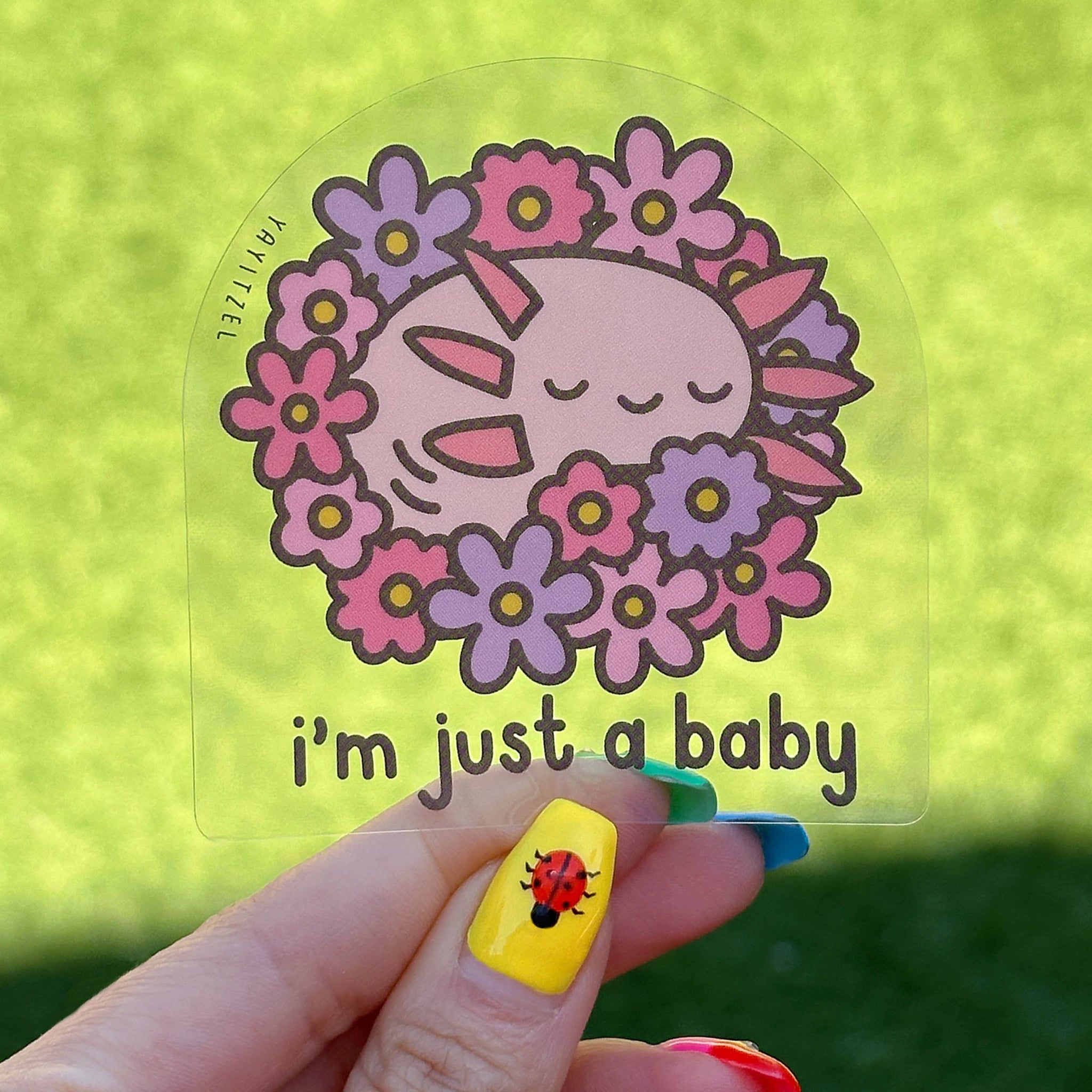 Axolotl Baby Sticker